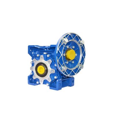 China Building Material Shops Aluminum Goldgun Drive Worm Speed ​​Reducer Worm Gearbox for sale