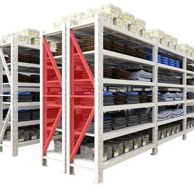 China Custom Corrosion Protection Cargo Storage Racking System Goods Display Rack Shelf Guangdong for sale