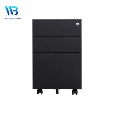 China High Quality Modern Office Metal Storage Sideboard Cabinet Design ith 4 Wheels for sale