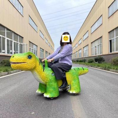 China Parque de diversões Dinossauro Scooter Elétrico Passeio Em Dinossauro Animatrónico Passeio Passeio à venda