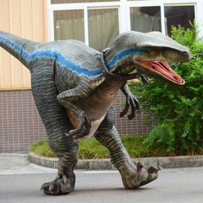 China Control humano Traje realista de dinosaurio para adultos, traje de dinosaurio súper realista en venta