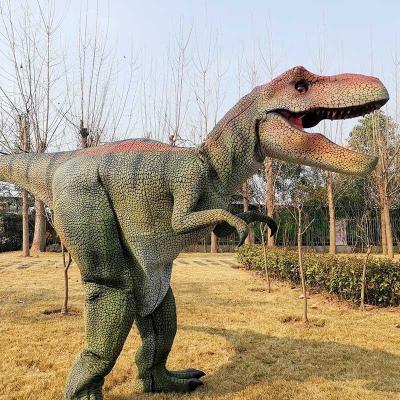 China Dino Wereld Realistisch Dinosaurus kostuum Verborgen benen Gesimuleerde Animatronische Dinosaurus Pak Te koop