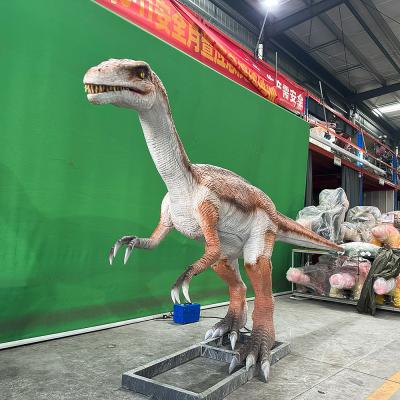 China Robotic Real Animatronics Dinosaurs Waterdicht Voor Restaurant / Hotel Te koop