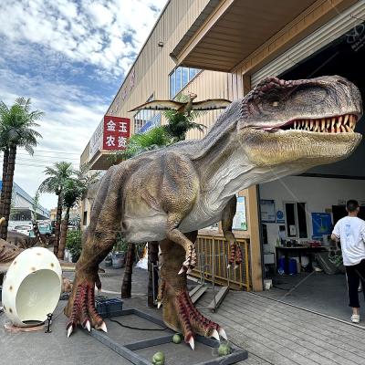 China Kindervergnügungspark lebensnahe Animatronische Dinosaurier lebensgroße Dino Simulation zu verkaufen