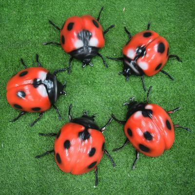 China Waterproof Animatronic Insect Seven Spotted Ladybug For Entertainment Park for sale