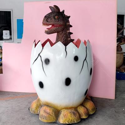 China Customized Electric Animatronic Dinosaur Egg Model For Amusement Park for sale