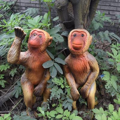 China Robot Animatronic Animal Anti Rust Weatherproof Animatronic Chimpanzee for sale