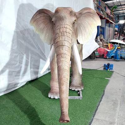 China Op maat gemaakte 3D-diermodellen Realistische animatorische olifant voor tentoonstelling Te koop