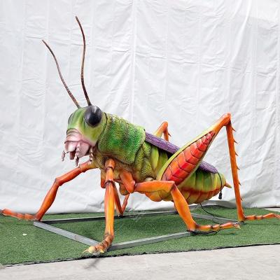 China NED Animated Animatronic Mantis Insect voor pretpark Simulatie Te koop