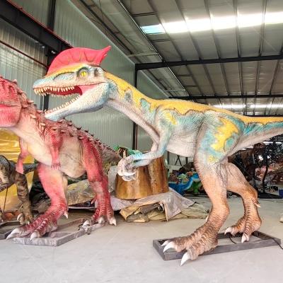 China Amusement Park Realistic Animatronic Real Life Size Dinosaur Model Weatherproof for sale