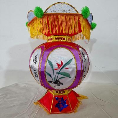 China New Year Custom Chinese Lantern Arts , Show LED Light Lantern For Festival Decoration for sale