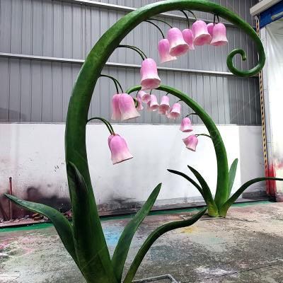 Chine Parc d'attractions Modèle de plante animatronique personnalisé pour la décoration à vendre