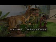 Animatronic Realistic Dinosaur Model for Theme Park