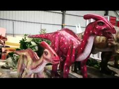life real size dinosaur model for amusement park