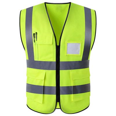 China Water Proof Personal Protection Road Traffic Duty Construction Work Reflective Marks Safety Working Reflective Vests for sale