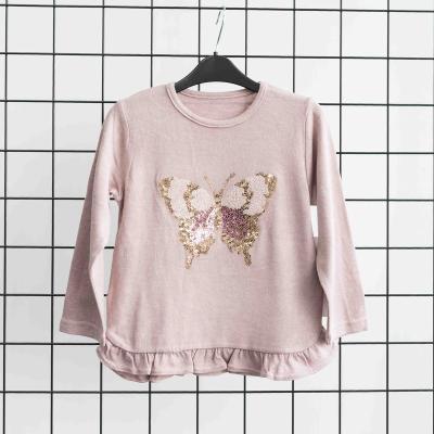 China Children Girl Anti Shrink Pullover Sweater Casual Style for sale