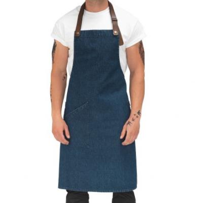 China Coverall Work Wear Denim Cleaning Apron With Customizing Service for sale