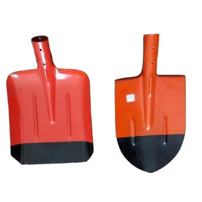 China Heat treatment carbon steel forged gardening spade shovels for agriculture for sale