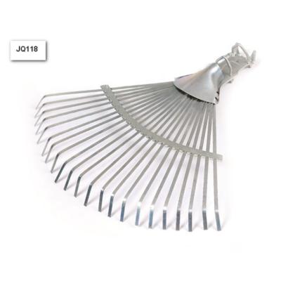 China High Quality Steel Grass Rake Garden Leaf Rake Deciduous Cleaning Garden Tools for sale