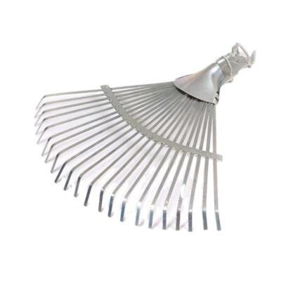 China Yard Rake Garden Cleaning Heavy Duty Agricultural Metal Leaf Rake for sale