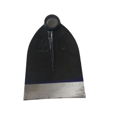 China Factory hot sale 65 manganese China factory forged hoe head railroad steel digging hoe garden cultivating hoe head for sale