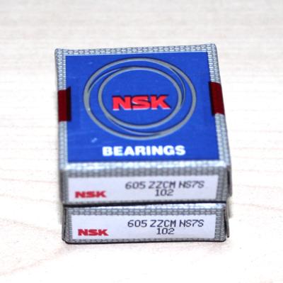 China Miniature Deep Ball Bearings 605 Long Life NSK 605 605-2rs 605-ZZ Deep Groove Ball Bearing 5x14x5mm Made in Japan for sale