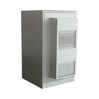 China Double Layer Metal Insulation Structure Outdoor Aluminum Enclosure NEMA Telecom Cabinet Used in Outdoor Communication Base Station for sale