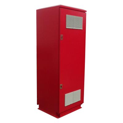 China Galvanized Steel Outdoor Telecom Cabinet With Fans /Outdoor Telecom Enclosure , IP54 Protection Level for sale