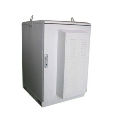 China Outdoor Battery Cabinet Galvanized Steel Sheet Waterproof Telecom Enclosure With Rack And Battery Air Conditioner SK-240B for sale