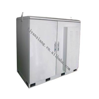 China Galvanized Waterproof Outdoor Electric Enclosure Cabinet Steel Sheet Battery Battery Junction Box With Air Conditioner SK-330B for sale