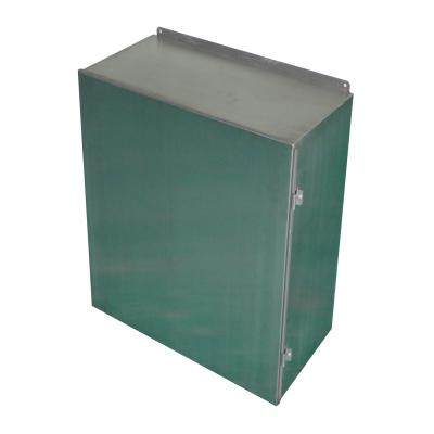 China New Design Waterproof Stainless Steel Plate Enclosure Customized Steel Distribution Enclosure Electrical Box IP65 for sale