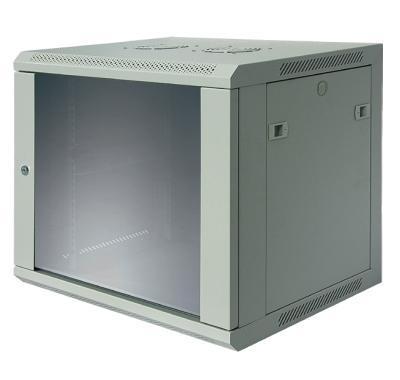 China SPCC Cold Sheet Metal Wall Mounted Network Cabinet 6U~12U Server Cabinet for sale