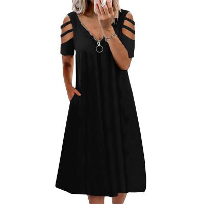 China Women's anti-static dress 2021 casual factory supply attractive price elegant women's dresses for sale