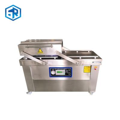 China 700*10*2 China best quality stainless steel dry smoke meat fish vacuum packing machine for sale