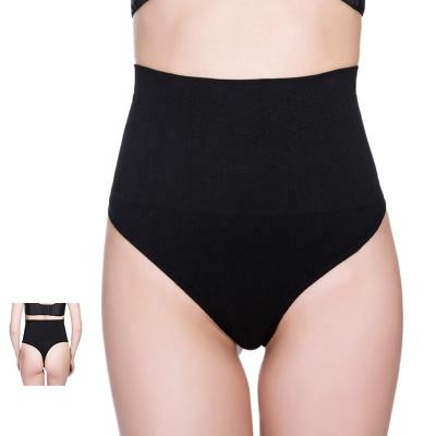 China OEM Dropship 2022 Bare Belly Tuck Panty Shapewear Thong Calzones Underwear Fajas Body Shaper High Waist Women Seamless Antibacterial Ladies for sale