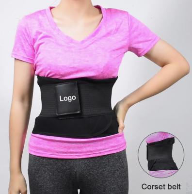 China High Quality Fat Burning Belly Weight Loss Body Shaper Belt Belly Sweat Belt Corset Neoprene Waist Trimmer for sale