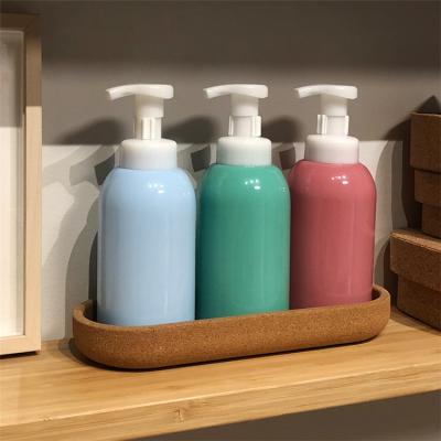 China Personal Care Flint Materials 375ml Super Glass Foam Soap Dispenser Glass Bottle for sale