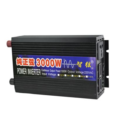 China Single Phase 220v 230v Pure Sine Wave 1kw 1.5kw 2kw 3kw Solar Power System Inverter for sale