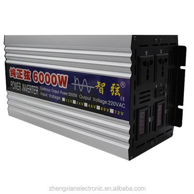 China Car 3kw 220v high power home pure sine wave inverter 12v to 3000w 24v inverter 32.5*18*14CM for sale