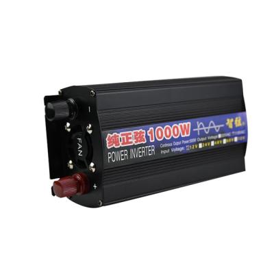 China Hot Sale 1000W 12V 24V DC To AC 220V 230V 240V 50Hz 60Hz Led AC To DC Converter Inventor For Battery 185*95*55MM for sale