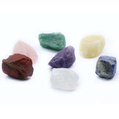 China Agate Gemstone Seven Chakras Aura Symbol High Quality Crystal High Quality Crystal Rough Stone Free for sale