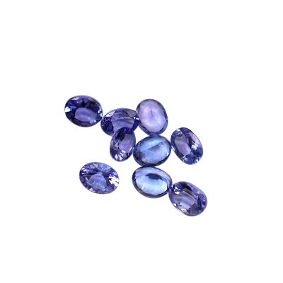 China Natural Clean Tanzanite Love Crystal Loose Diamonds Oval Necklace Private Custom Pendant With Stone for sale