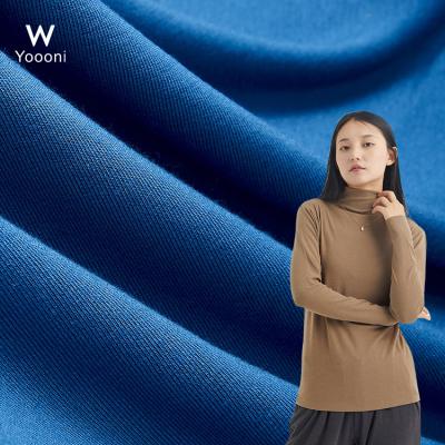 China China Textiles And Fabrics 72% Viscose 24% Acrylic Eco-friendly Manufacture Antistatic Antistatic Knit Fabric For Clothing Thermal for sale