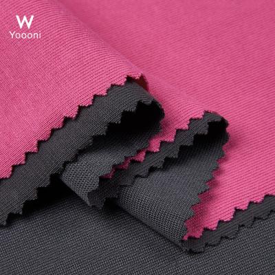 China 260g Anti Pill Cotton / Polyester Blend Knit Plain Jersey Fabric For Mens T Shirt Women Pants China for sale