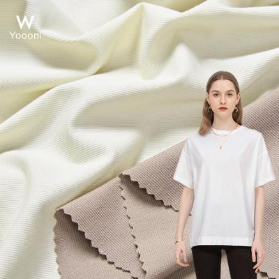 China High Quality 230 Gsm Anti Pill Rayon / Nylon Cooling T Shirt Fabrics Plain Snap Knit Fabric Suppliers China for sale