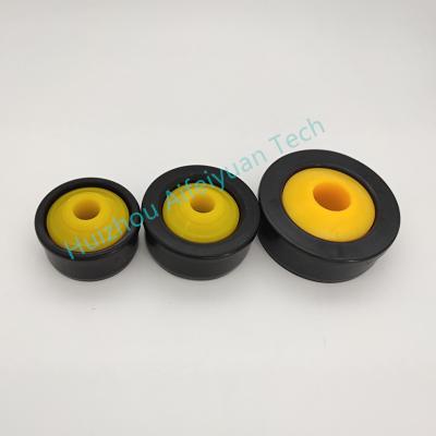 China Conveyor Roller Nylon Plastic Conveyor Roller Bearing House End Caps for sale