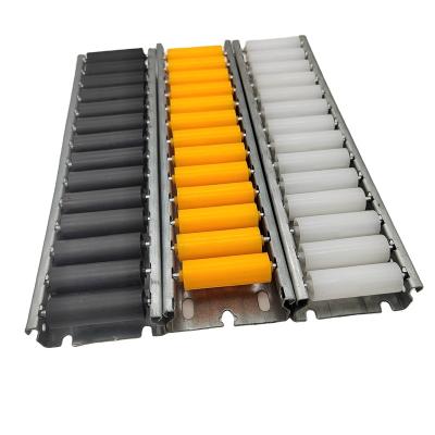 China Transportation Pallet Flow Rack Wheel Slider Curtain Roller Tracks Gliders for sale