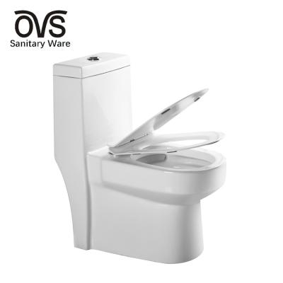 China Dual-Flush OVS  Sanitary Ware Cheap Bathroom Commode Water Closet Wc Bowl Ceramic toilet for sale