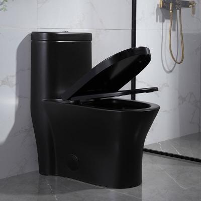 China Dual-Flush China High Quality Service Siphonic One-piece Toilet With PP Seat Cover for sale