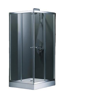 China Modern Pod Set PVC Glass Frame Style Shower Room Comfortable Temperature Hot Sale Prefab Modular Bathroom for sale